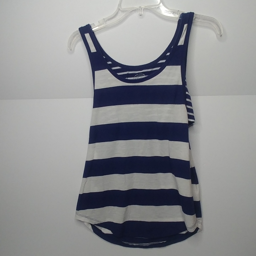 🌸4/$20🌸SO | White and Blue Tank & Bralatte